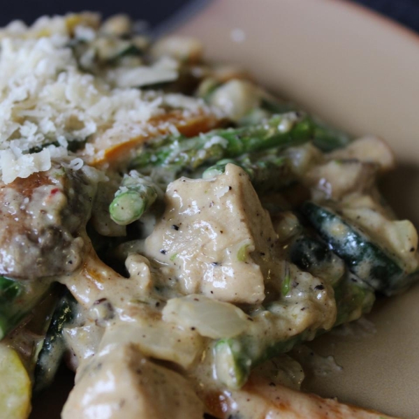 Mushroom Cream Sauce With Shallots