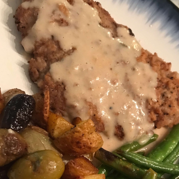 Cube Steak with Gravy