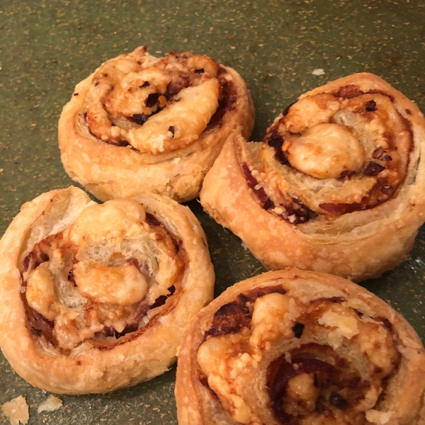 Prosciutto and Parmesan Pinwheels