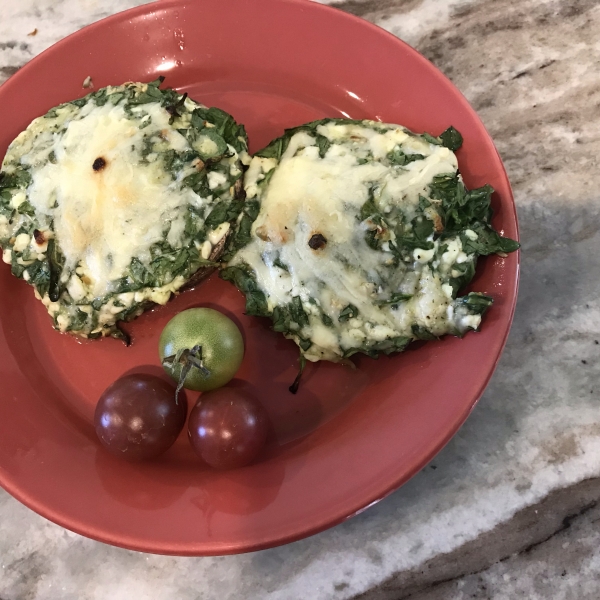 Portobello Stuffed Mushroom Burger
