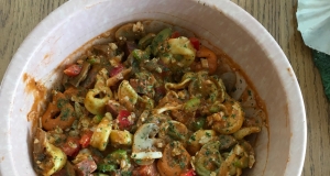 Tortellini Salad with Grilled Tomato Vinaigrette