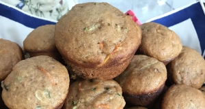 Zucchini Yogurt Multigrain Muffins