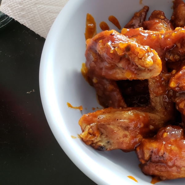 Sweet and Sticky Wings