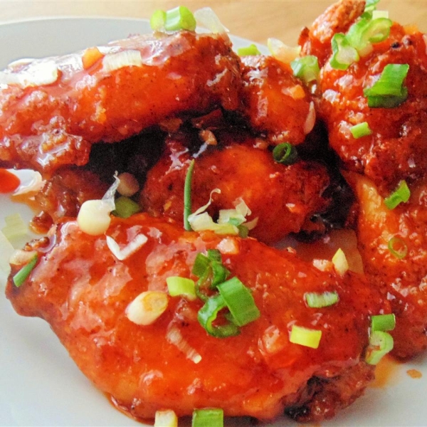 Sweet and Sticky Wings