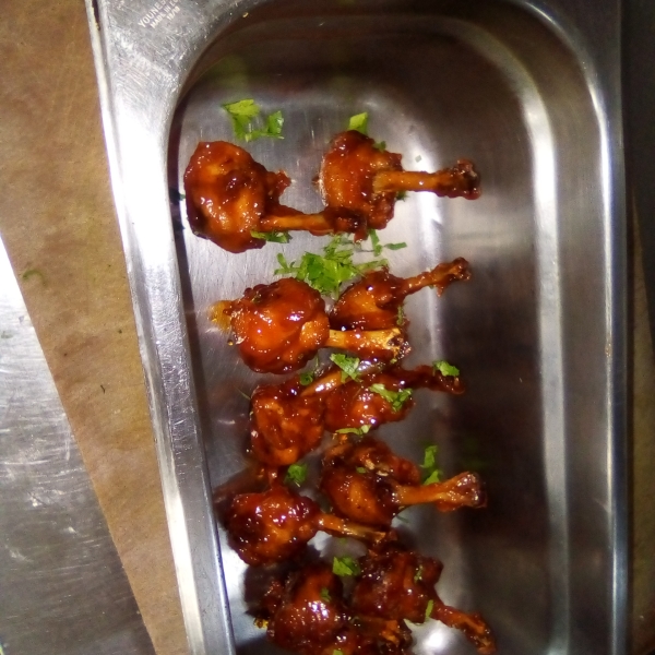 Sweet and Sticky Wings