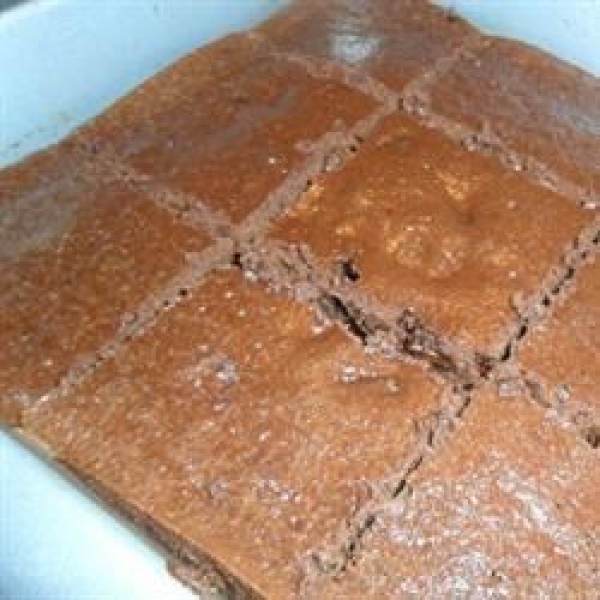 Lower Fat Fudge Brownies