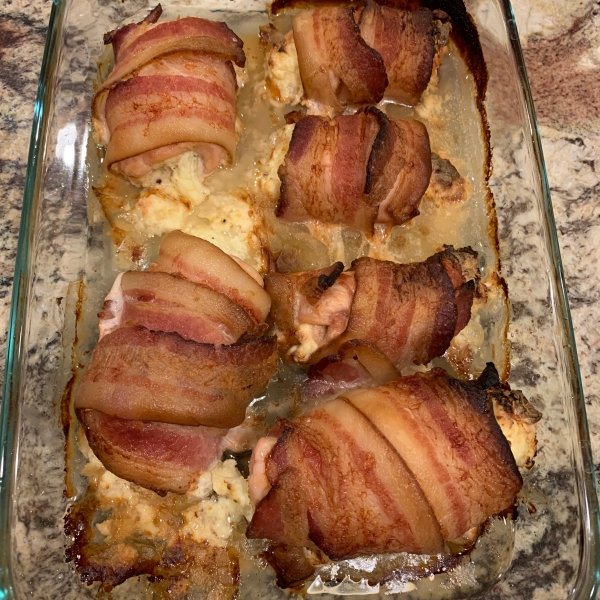 Creamy Bacon-Wrapped Chicken