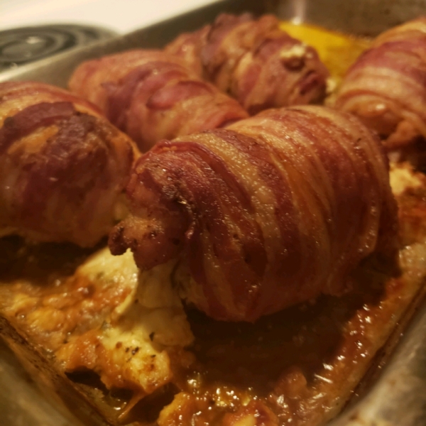 Creamy Bacon-Wrapped Chicken