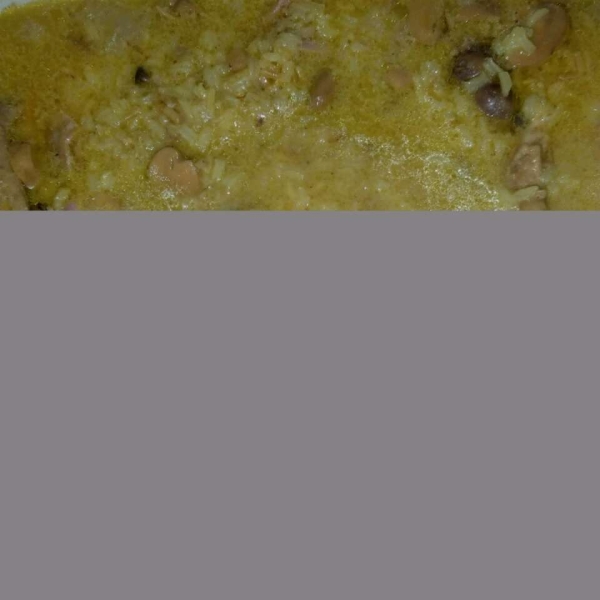 Turkey Wings with Yellow Rice