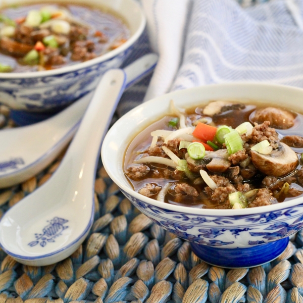 Asian Burger Soup