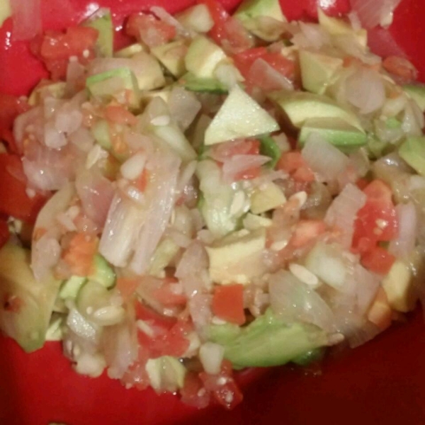 Cucumber Avocado Salad