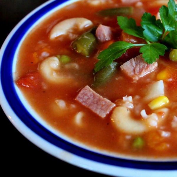 After-the-Holidays Ham Bone Soup