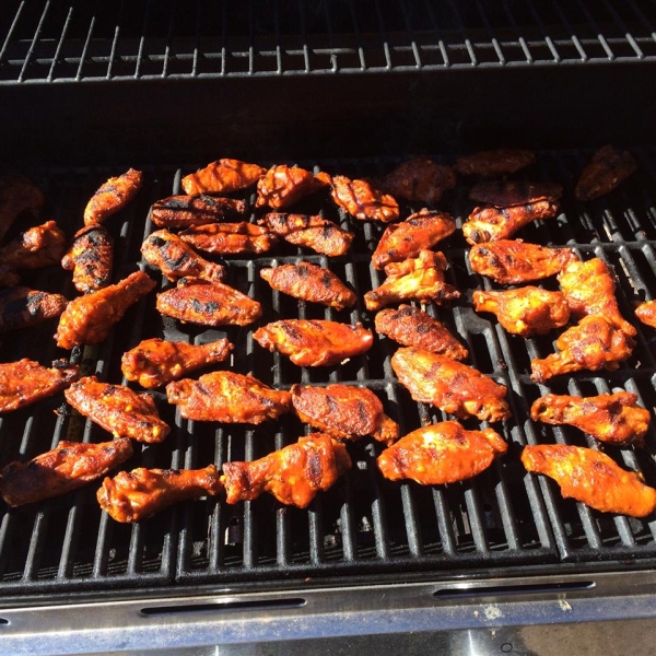 Smoked Spicy Chicken Wings