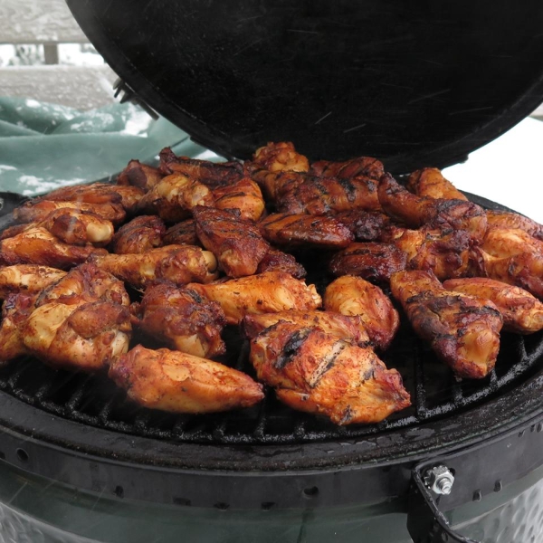 Smoked Spicy Chicken Wings