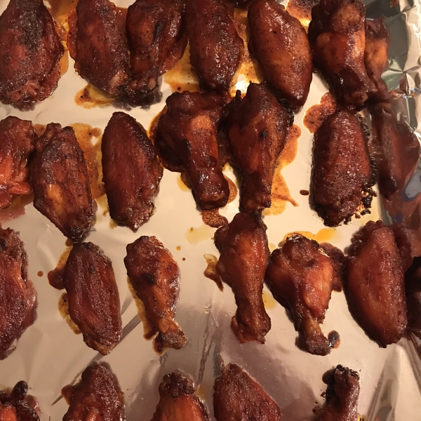 Smoked Spicy Chicken Wings