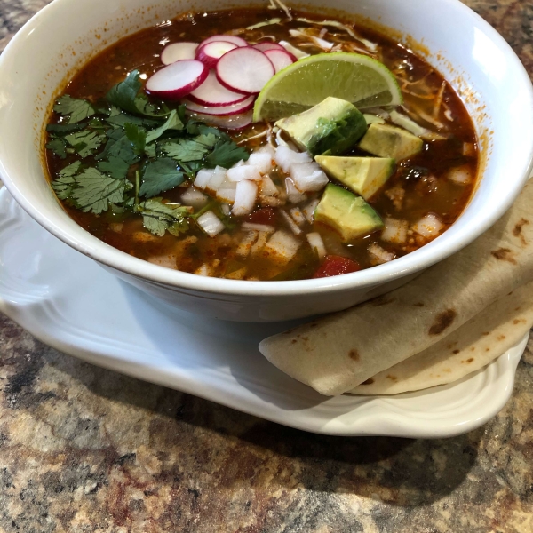 Pozole in a Slow Cooker