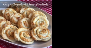 Easy 3-Ingredient Cheese Pinwheels