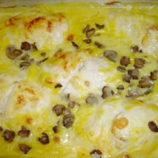 Creamy Swiss Chicken Casserole