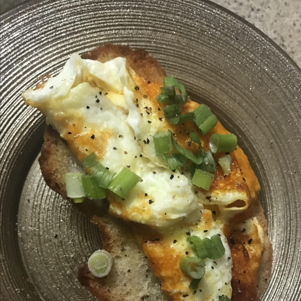 Fried Cheese Egg Toast