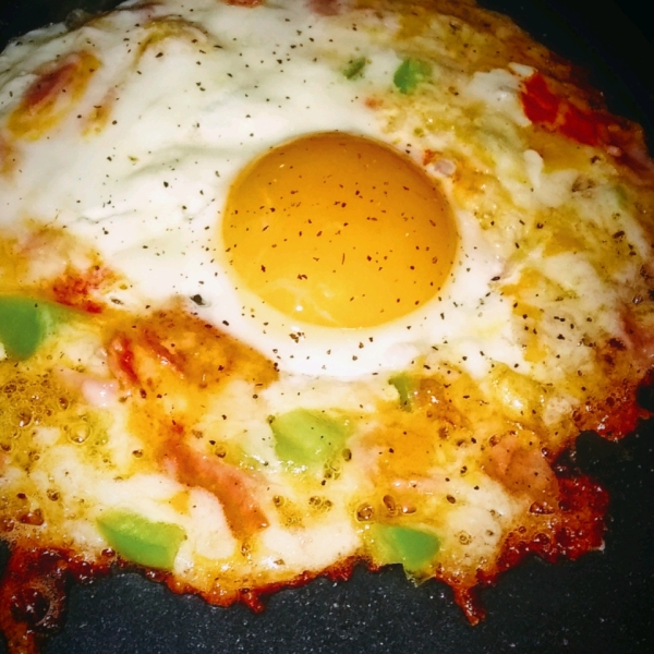 Fried Cheese Egg Toast