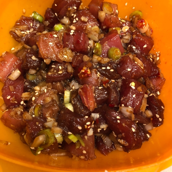 Ahi Shoyu Poke