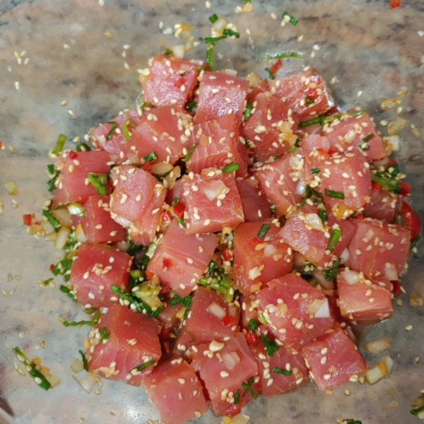 Ahi Shoyu Poke