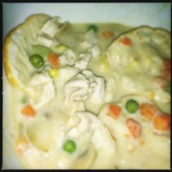 Slow Cooker Chicken Pot Pie Soup