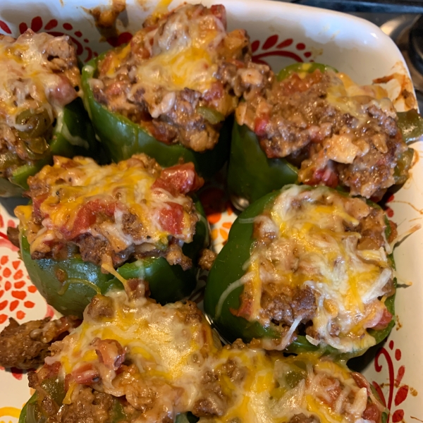 Di's Stuffed Green Peppers