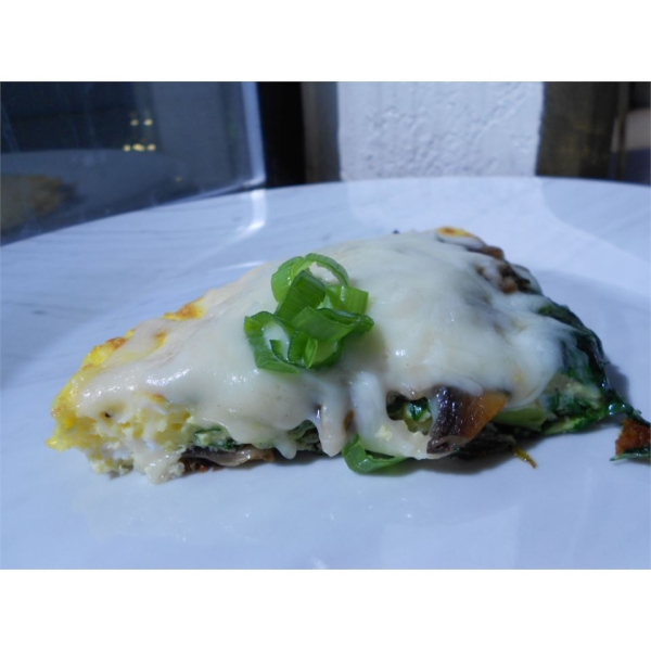 Blue Mushroom Omelet