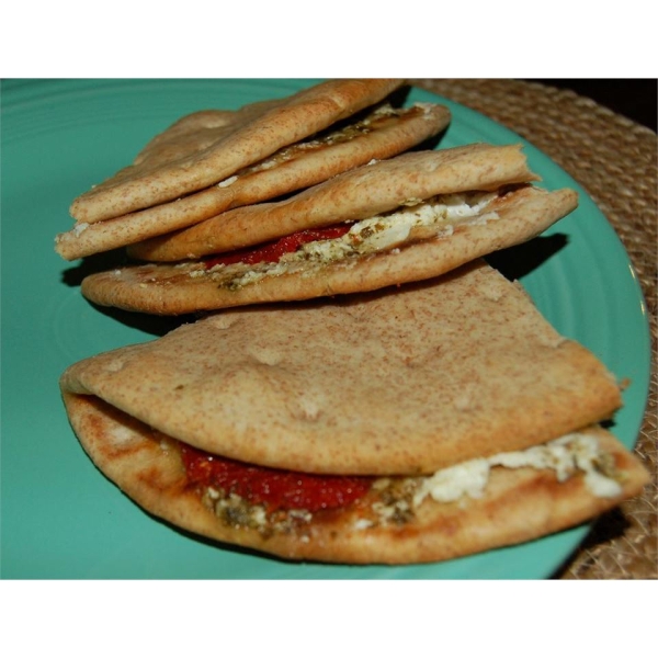 Warm Goat Cheese Sandwiches