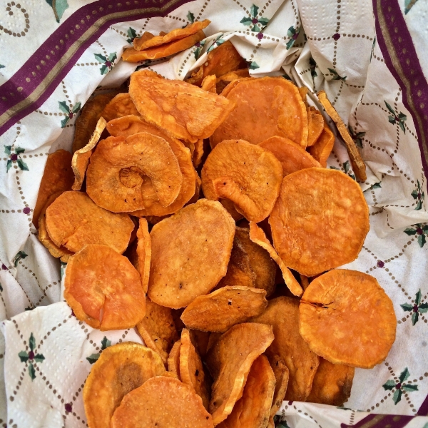 Baked Sweet Potato Coins