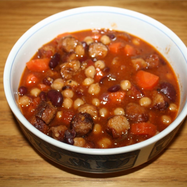 Sausage and Bean Slow Cooker Dinner