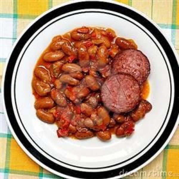 Sausage and Bean Slow Cooker Dinner