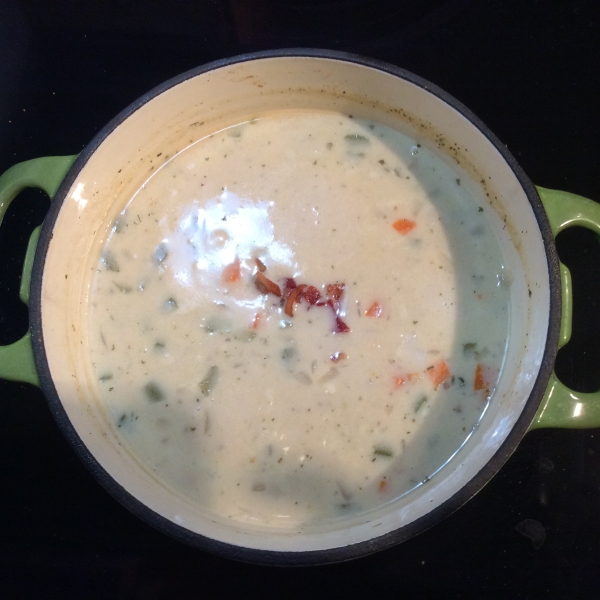 New England Clam Chowder for Two
