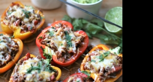 Vegetarian Taco-Stuffed Peppers