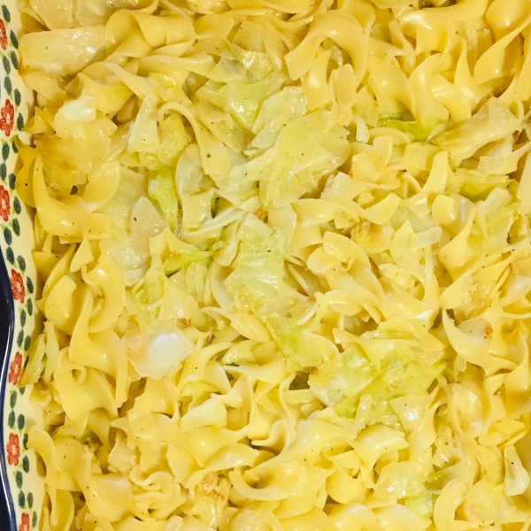 Creamy Cabbage with Noodles