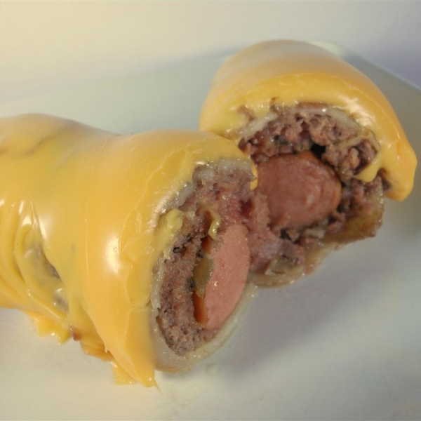 Bacon Cheeseburger Dogs