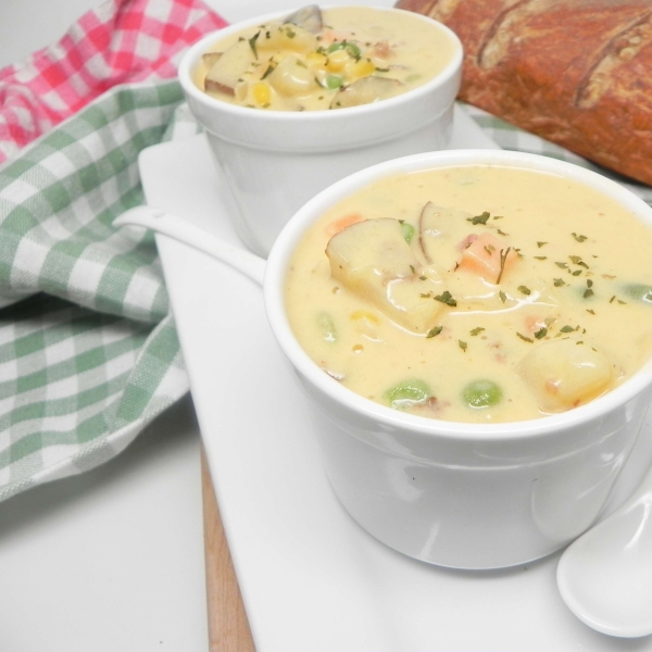 Vegetable Cheese Soup II