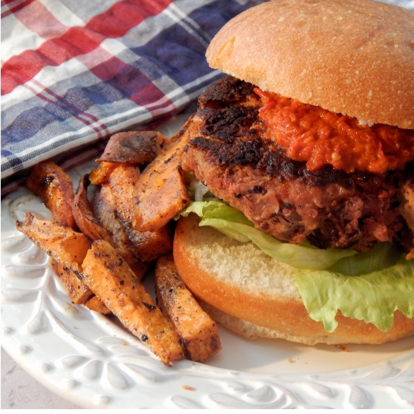 Homemade Ground Chicken-Chickpea Burgers