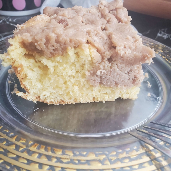 Outrageously Buttery Crumb Cake