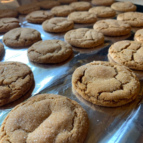 Rolled Molasses Sugar Cookies