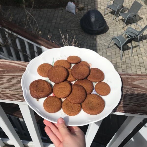 Rolled Molasses Sugar Cookies