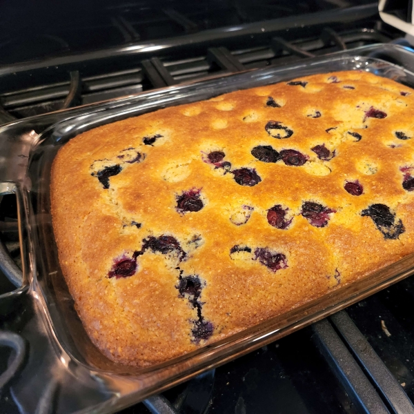 Chef John's Blueberry Cornbread