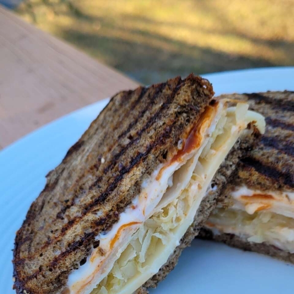 Grilled Turkey Reubens