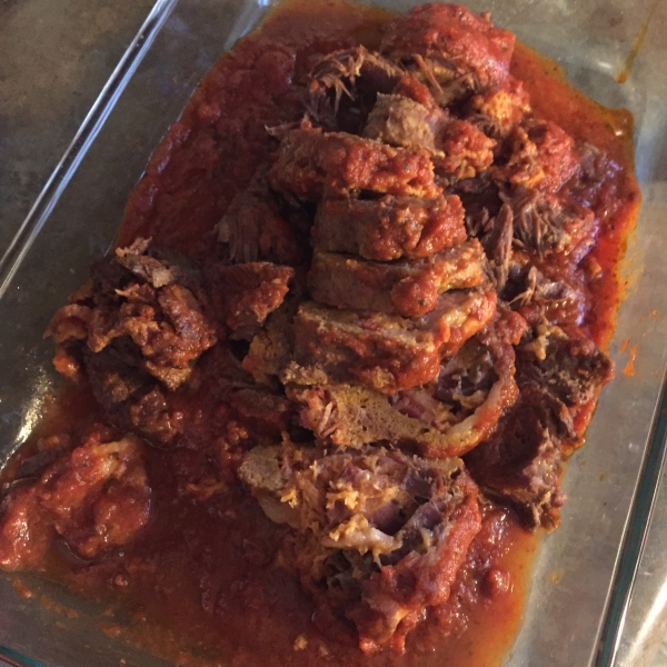 Bob's Slow Cooker Braciole