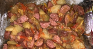 Smoked Sausage Veggie Bake