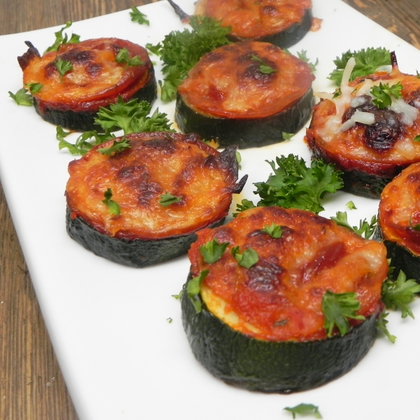 Zucchini Pizza Bites