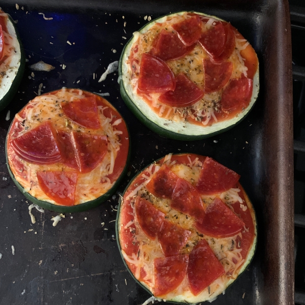 Zucchini Pizza Bites