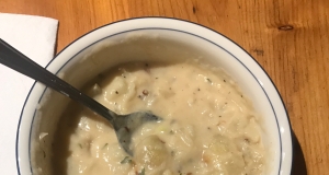 Cream of Onion and Potato Soup