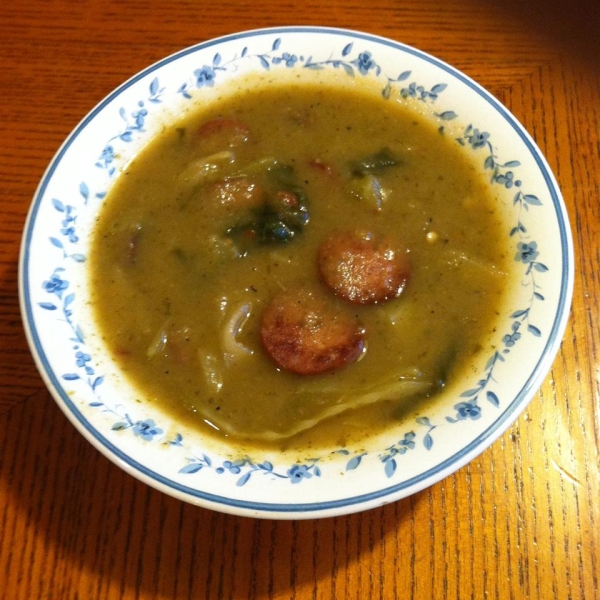 Green Cabbage Caldo Verde